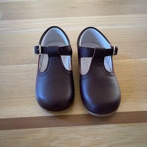 Pepa London New Classic Burgundy Kids Shoes Sz 24